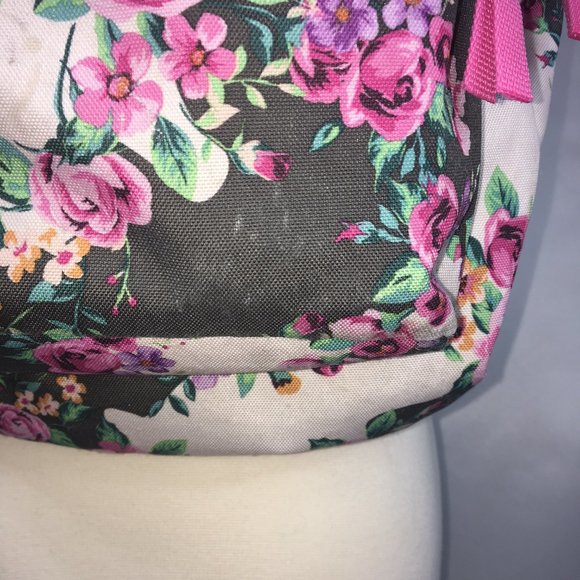 Jansport Backpack - Pink Flowers - Picture 5 of 6